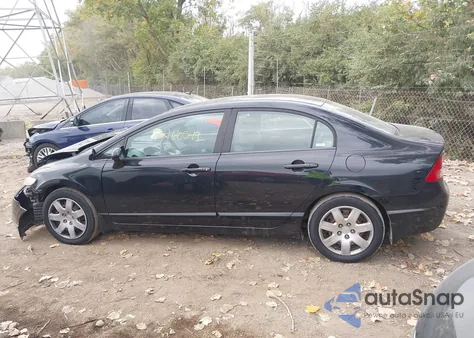 2008 Honda Civic Lx из США, поврежденный, VIN 1HGFA16528L107367